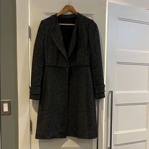 BCBG MAXAZRIA Elegant Black Women's Coat size XS
